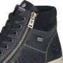Remonte Veterlaarsjes blokhak laarsjes veterschoenen flats in used look - Thumbnail 13