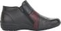 Remonte Dames Enkellaars R7674-02 Zwart Bordeaux Wijdte H - Thumbnail 3