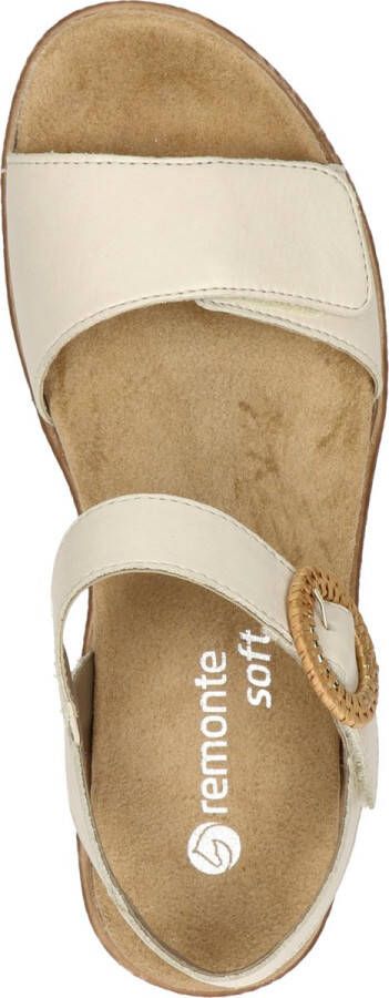 Remonte -Dames off-white-crÈme-ivoorkleur sandalen - Foto 15