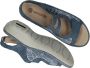 Remonte Dames Sandaal D7647 16 Jeansblauw Combi - Thumbnail 4