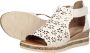 Remonte Dames sandalen Plat Gebroken wit - Thumbnail 4