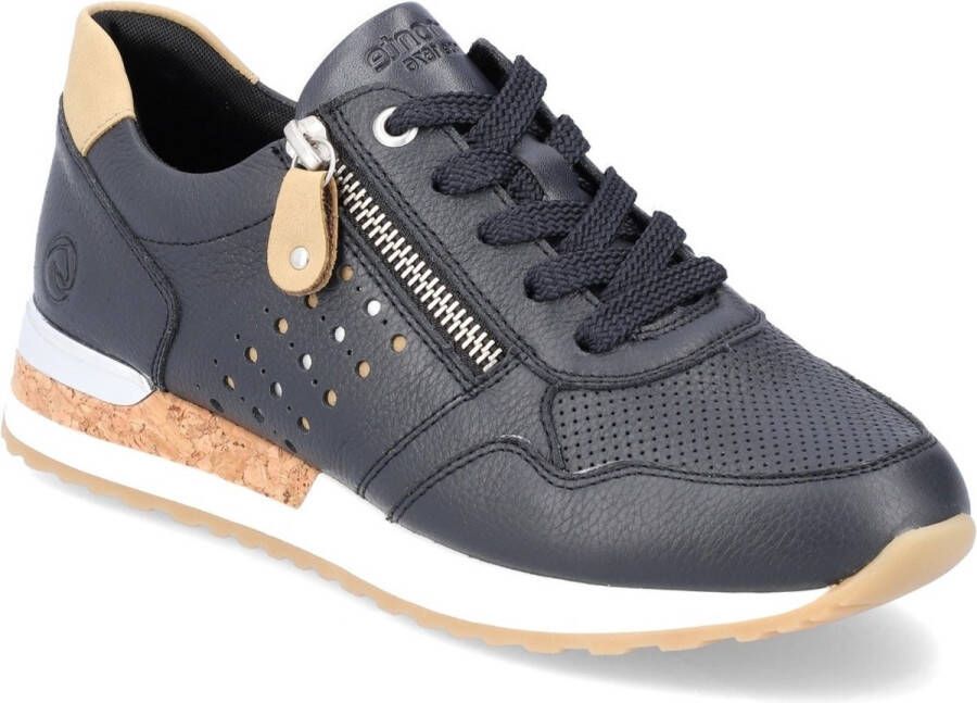 Remonte dames sneaker Blauw