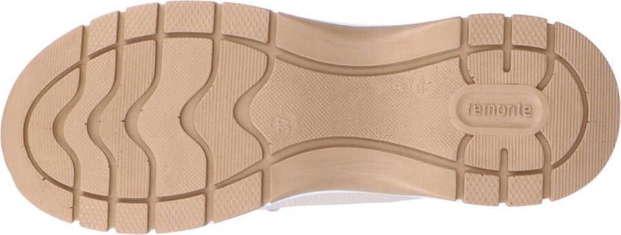 Remonte Dames Sneaker D0G02-80 Grijs Wit Combi Wijdte H