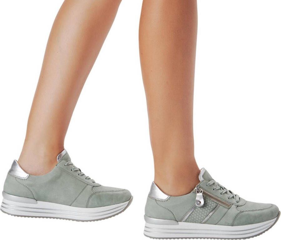 Remonte Dames Sneaker D1310-52 Groen
