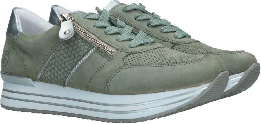 Remonte Dames Sneaker D1310-52 Groen