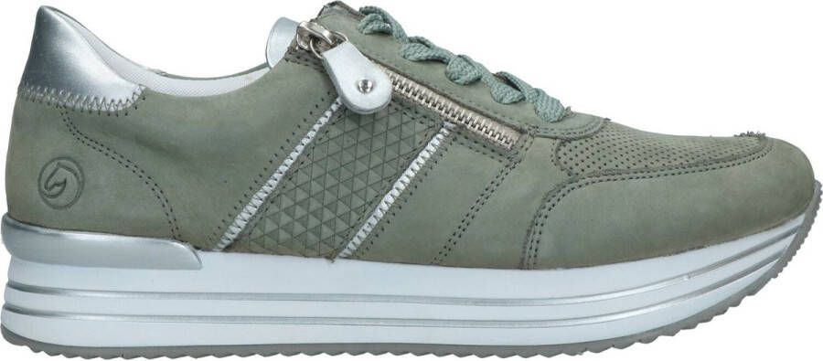 Remonte Dames Sneaker D1310-52 Groen