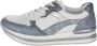 Remonte Dames Sneaker D1320-80 Blauw Wit Zilver - Thumbnail 7