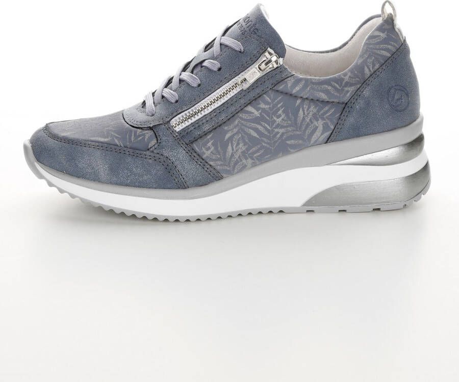 Remonte Blauwe Sneakers met Bladerenmotief voor Dames Blue Dames - Foto 6