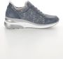 Remonte Blauwe Sneakers met Bladerenmotief voor Dames Blue Dames - Thumbnail 8