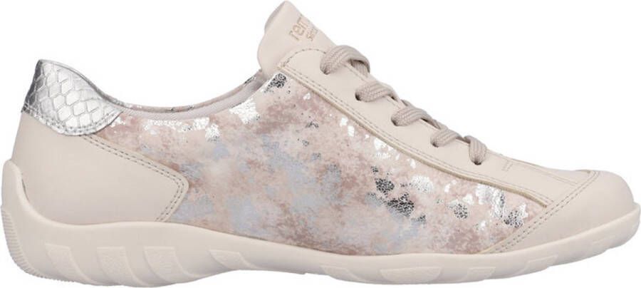 Remonte Dames Sneaker R3407-60 Lichtbeige Combi - Foto 3
