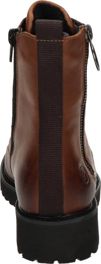 Remonte Veterlaarsjes blokhak laarsjes veterschoenen flats in used look - Foto 8