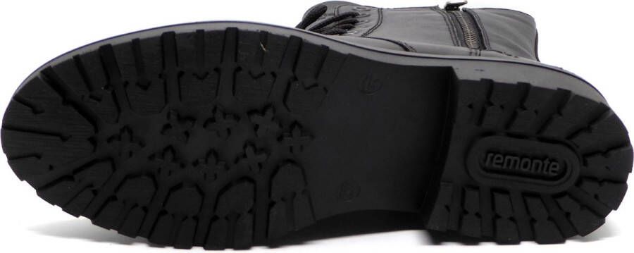Remonte Dames Veterboot R6592-00 Zwart