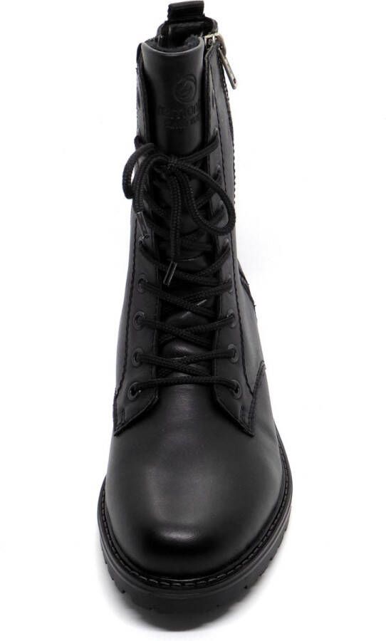 Remonte Dames Veterboot R6592-00 Zwart