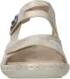 Remonte Dames Sandaal D7647 94 Lichtbeige Metallic - Thumbnail 13