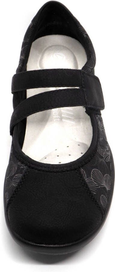 Remonte Ballerina's Slipper instapschoen slip-on sneaker met subtiele slangenlook - Foto 1