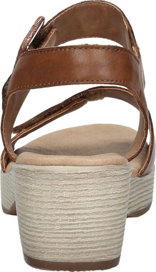 Remonte Sandaaltjes ELLE-Collection blokhak zomerschoen sandaal met klittenbandsluitingen - Foto 7