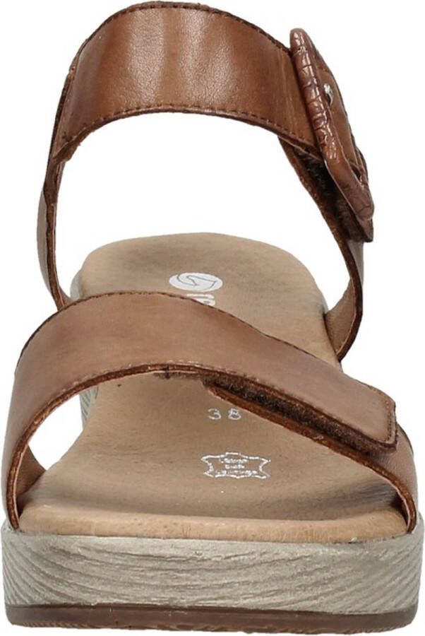 Remonte Sandaaltjes ELLE-Collection blokhak zomerschoen sandaal met klittenbandsluitingen - Foto 3