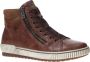 Remonte Veterlaarsjes blokhak laarsjes veterschoenen flats in used look - Thumbnail 5