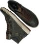 Remonte Veterlaarsjes blokhak laarsjes veterschoenen flats in used look - Thumbnail 8
