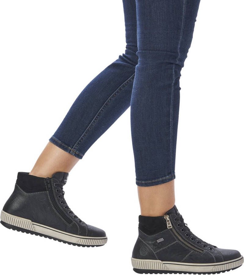 Remonte Groene Leren Veterschoenen voor Dames Green Dames - Foto 2