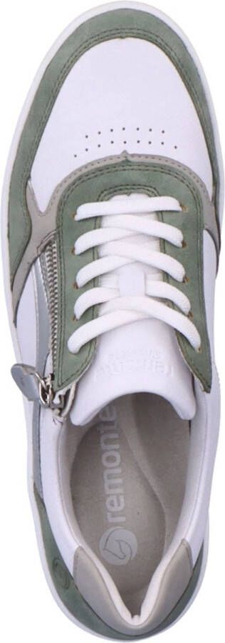 Remonte Rieker Remonte sneaker wit peppermint