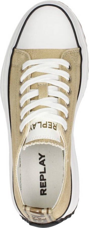 Replay Aqua Low Sneakers Laag beige