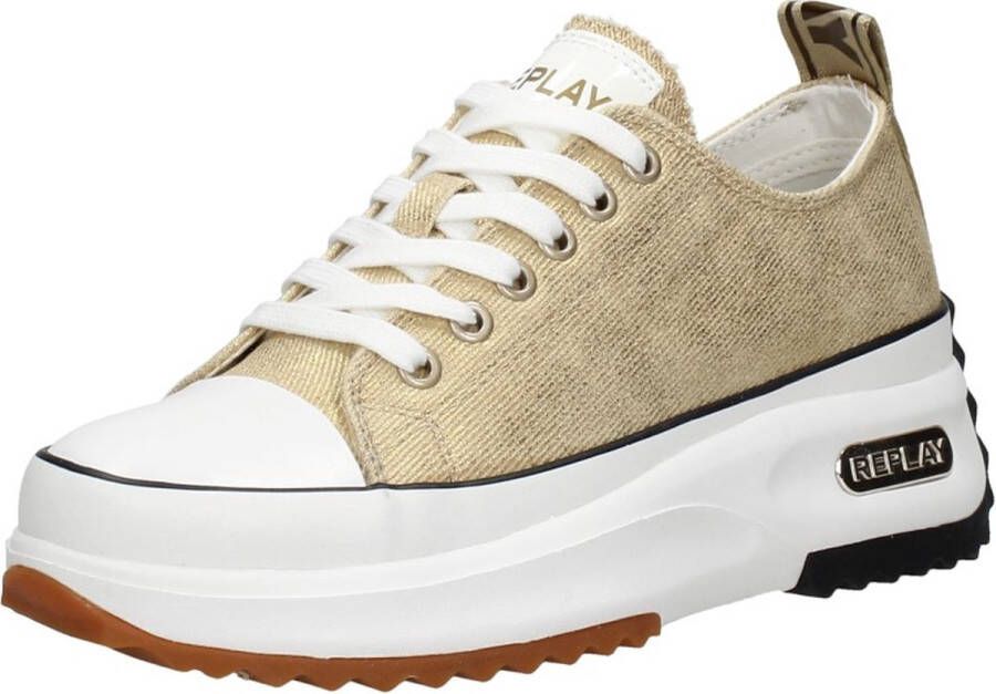 Replay Aqua Low Sneakers Laag beige