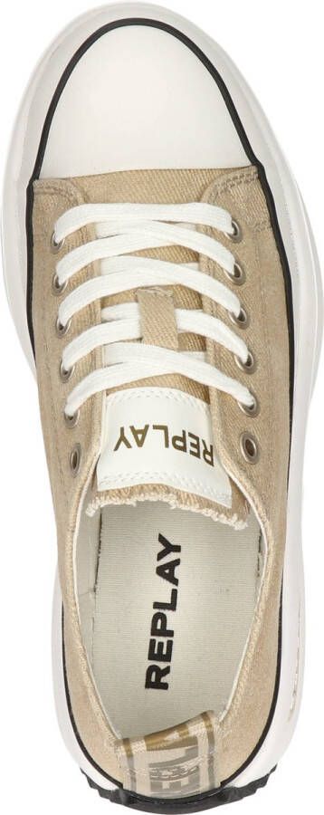 Replay Aqua Low Sneakers Laag beige