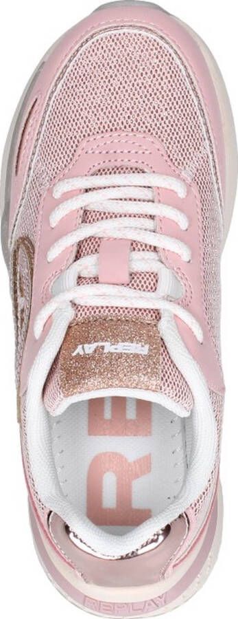 Replay Athena Jr-1 Lage sneakers Meisjes Roze