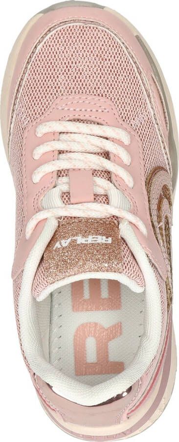 Replay Athena Jr-1 Lage sneakers Meisjes Roze