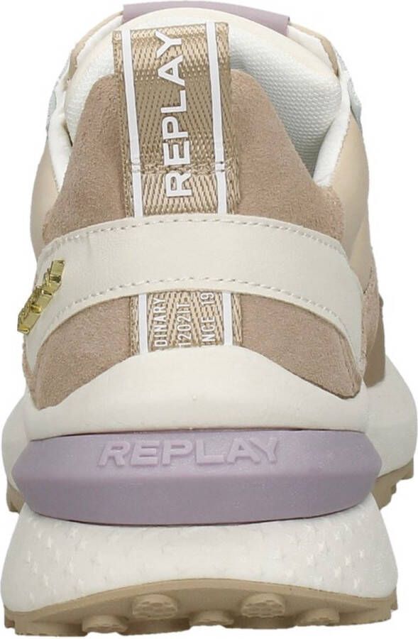 Replay Athena Run Sneakers Laag beige