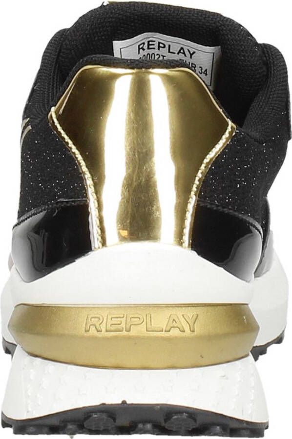 Replay Athena Sneakers Laag Zwart