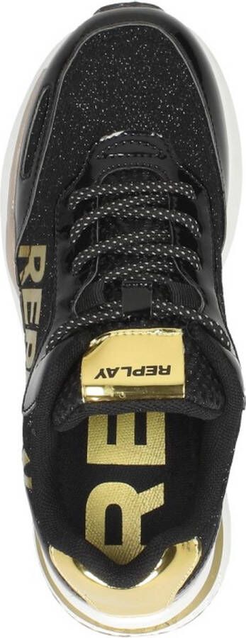 Replay Athena Sneakers Laag Zwart