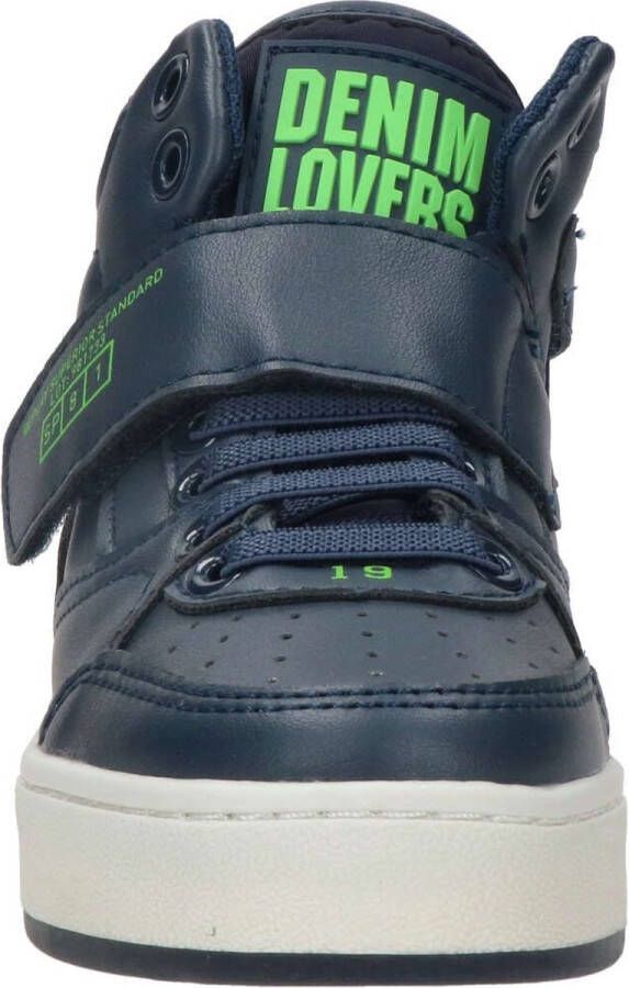 Replay Cobra Hoge sneakers Jongens Kids Blauw