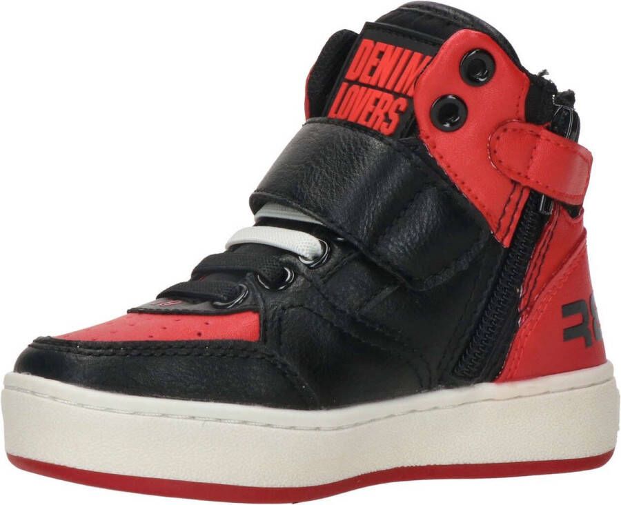 Replay Cobra Hoge sneakers Jongens Kids Zwart