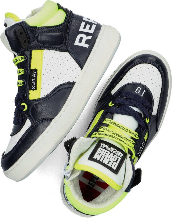 Replay Cobra Hoge sneakers Leren Sneaker Kids Multi - Foto 8