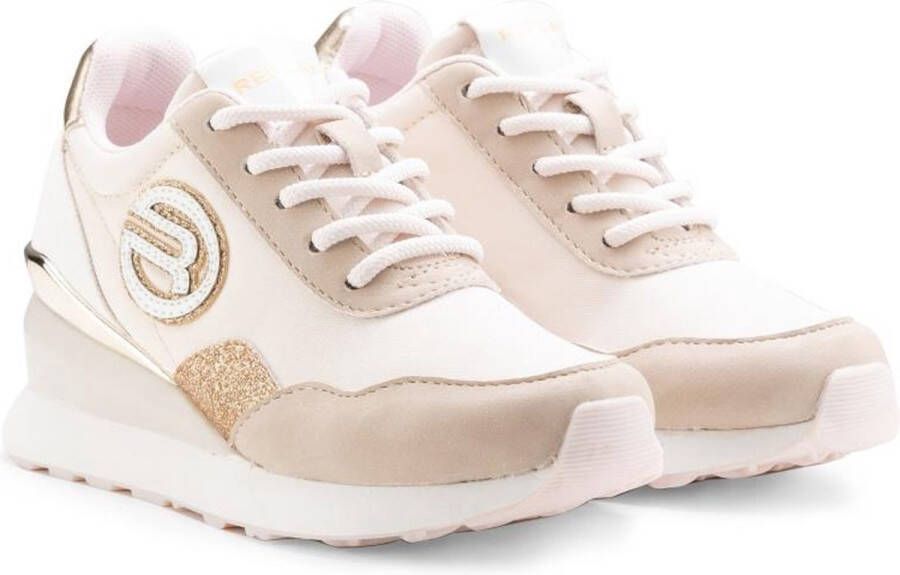 Replay Elektra Jr-1 Lage sneakers Meisjes Beige