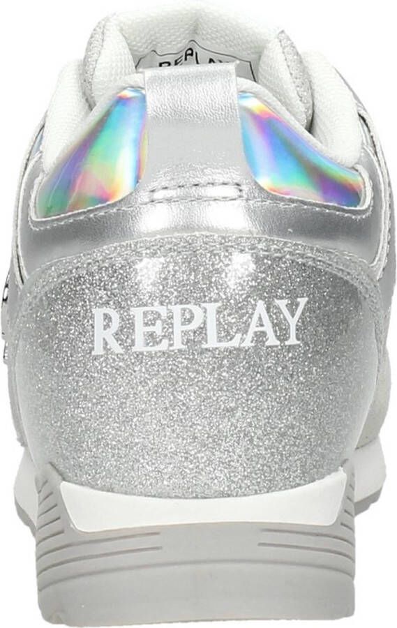 Replay July Sneakers Laag zilver