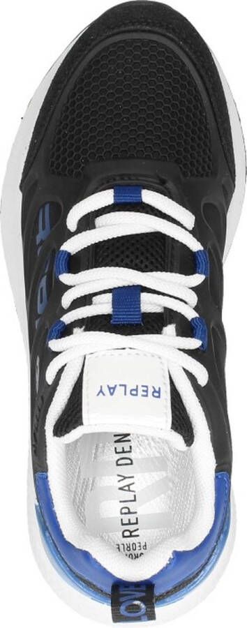 Replay Maze JR Sneakers Laag Zwart