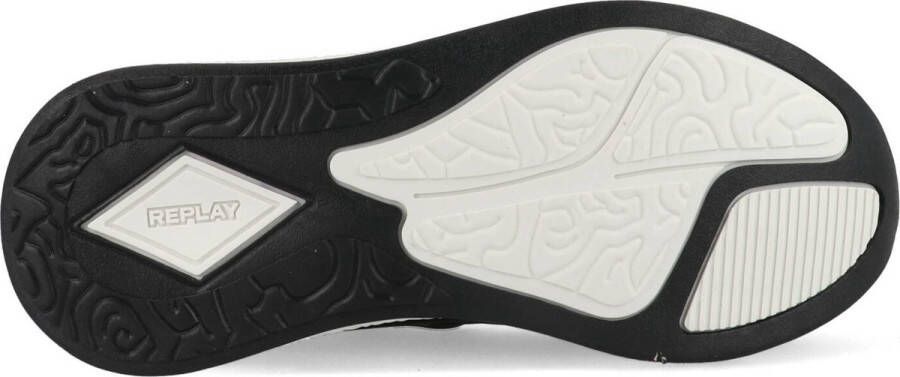 Replay Maze JR Sneakers Laag Zwart