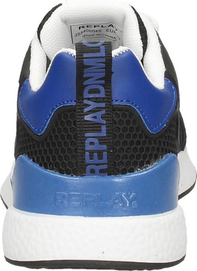 Replay Maze JR Sneakers Laag Zwart