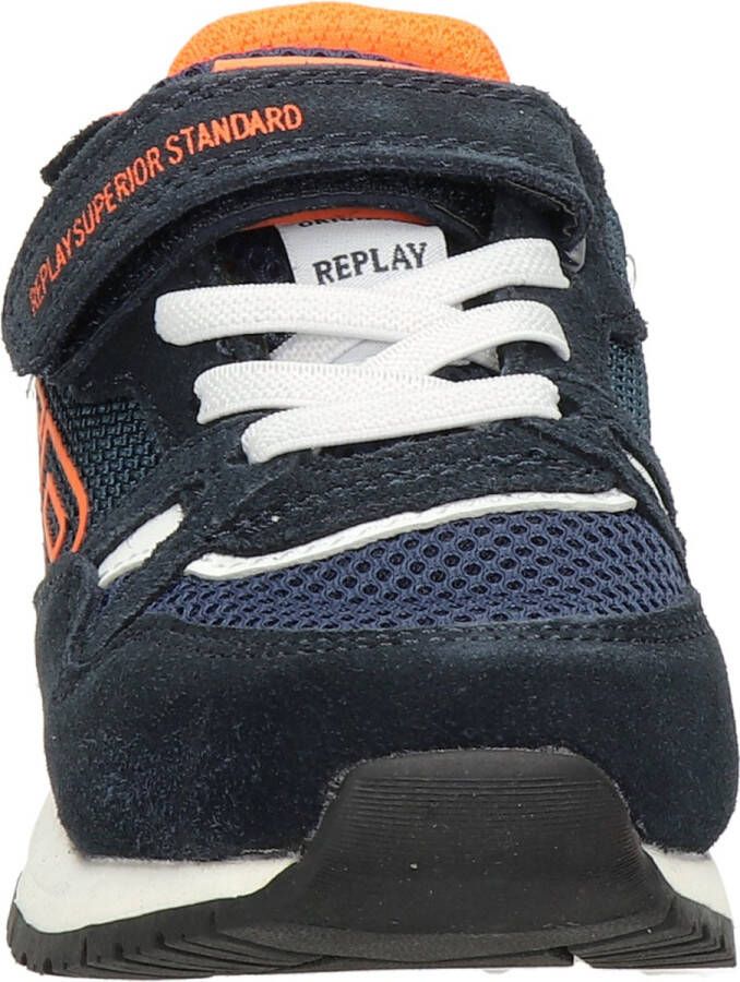 Replay Shoot Jr-1 Lage sneakers Jongens Blauw