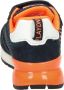 Replay SHOOT JR-1 suede sneakers donkerblauw oranje Logo 35 - Thumbnail 14