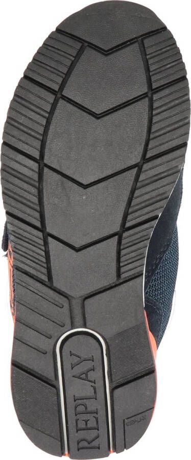 Replay Shoot Jr-1 Lage sneakers Jongens Blauw