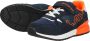 Replay SHOOT JR-1 suede sneakers donkerblauw oranje Logo 35 - Thumbnail 15