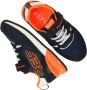Replay SHOOT JR-1 suede sneakers donkerblauw oranje Logo 35 - Thumbnail 11