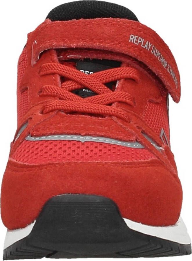 Replay Shoot Jr-1 Lage sneakers Jongens Rood