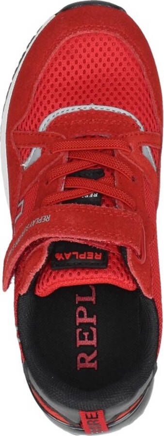 Replay Shoot Jr-1 Lage sneakers Jongens Rood