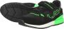 Replay Shoot Klittenband Sneaker Jongens Zwart groen - Thumbnail 15