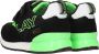 Replay Shoot Klittenband Sneaker Jongens Zwart groen - Thumbnail 11